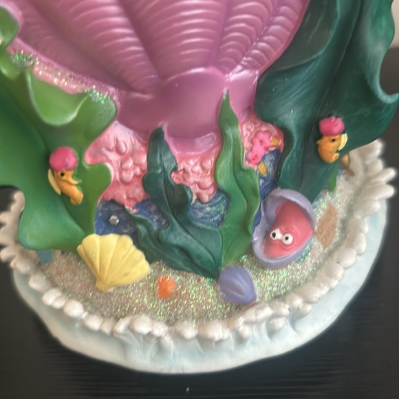 Vintage 1988 DISNEY Exclusive Little Mermaid "Under The Sea" Musical Figurine - Picture 10 of 14